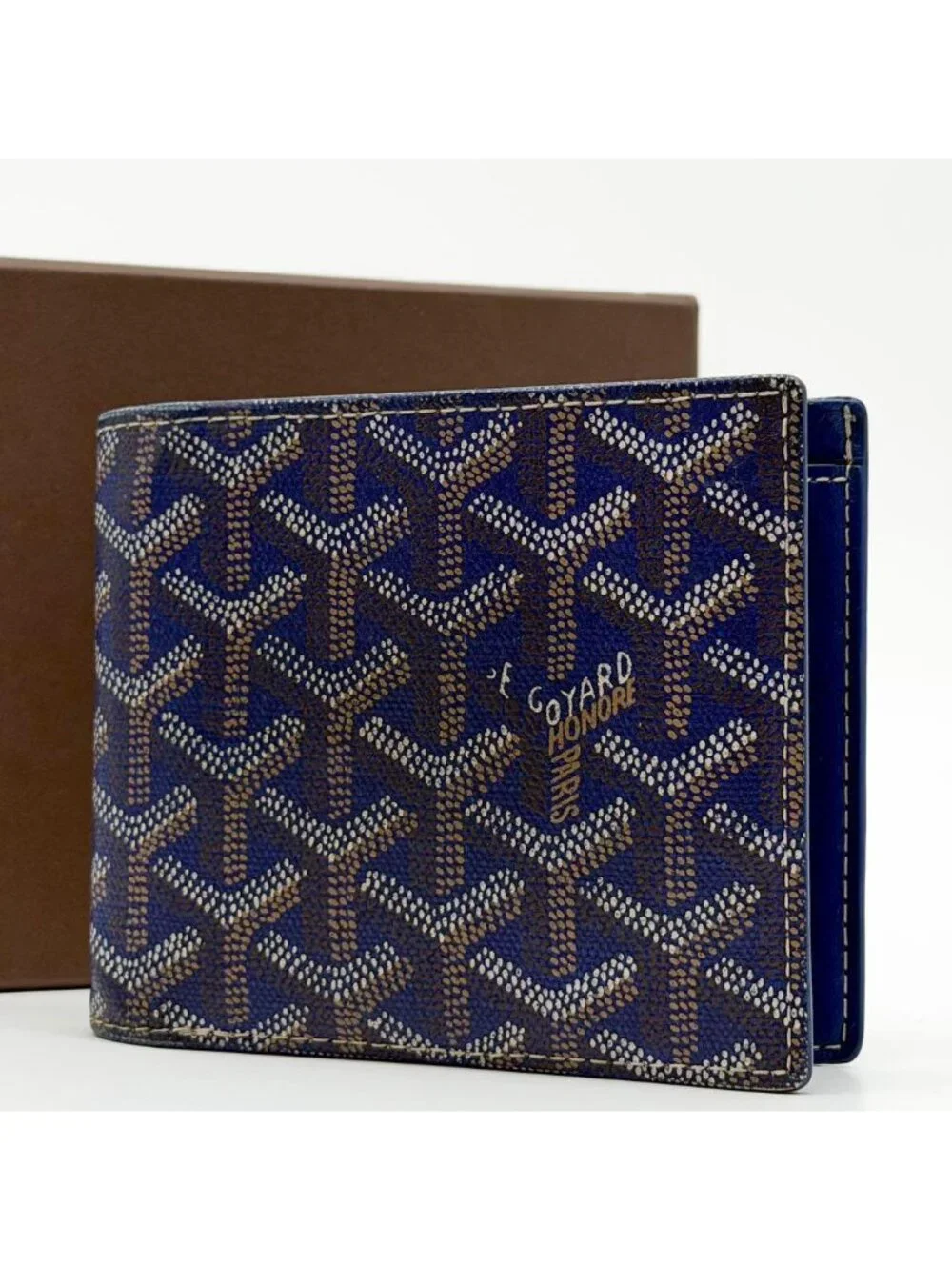 Goyard Saint Florentine Bifold Herribone Wallet